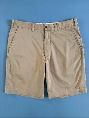 Polo Golf Classic Fit Cotton Twill Khaki Chino Shorts